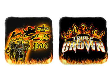 Triple Crown x Killshots Cornhole | P90 Series | Limited Edition | 2024 ACL Pro Cornhole Bags