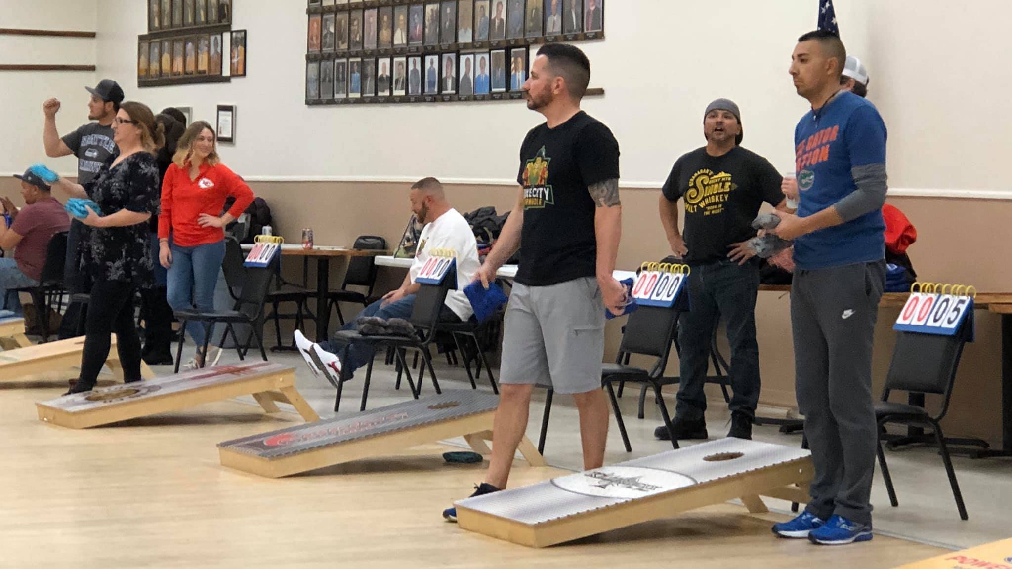 The BEST people in the world play cornhole.