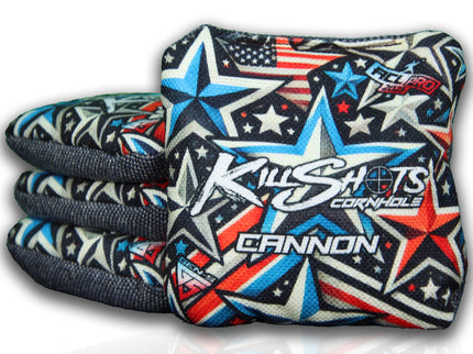 Killshots Cornhole | Cannon Series | Limited Designs | 2025 ACL Pro Cornhole Bags