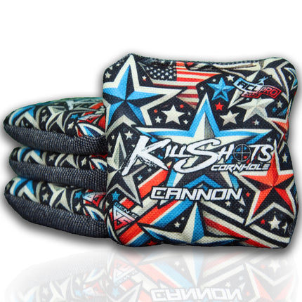 Killshots Cornhole | Cannon Series | Limited Designs | 2025 ACL Pro Cornhole Bags