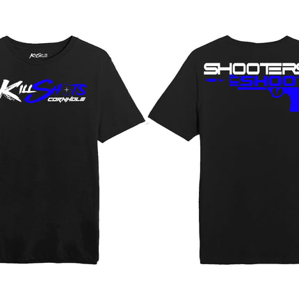 Killshots Cornhole "Shooters Shoot Pistol" Tee