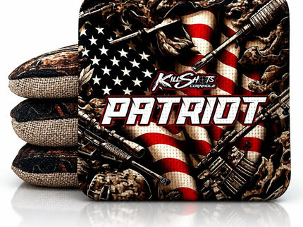 Killshots Cornhole | Patriot Series | Premium Cornhole Bags | Limited Edition