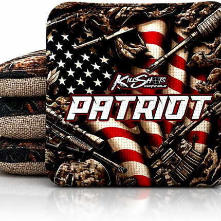 Killshots Cornhole | Patriot Series | Premium Cornhole Bags | Limited Edition