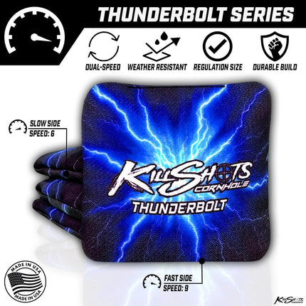 Killshots Cornhole | Thunderbolt Series | Premium Cornhole Bags | Limited Edition