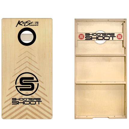 Killshots Cornhole | The Full Arsenal Bundle | Pro Style Boards + ACL Pro Cornhole Bags |