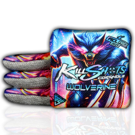Killshots Cornhole | Wolverine Series | Limited Designs | 2025 ACL Pro Cornhole Bags