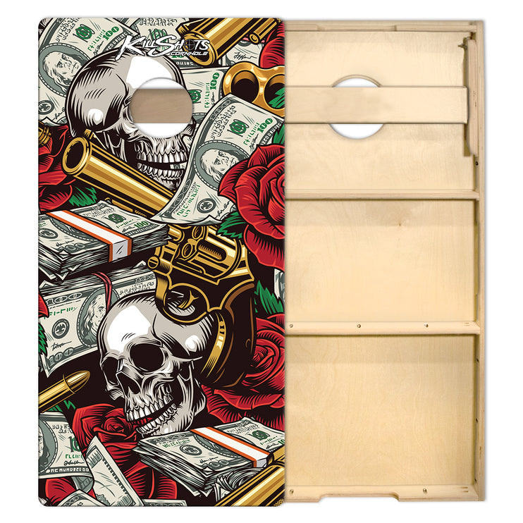 Killshots Cornhole | Tournament Series | Cornhole Boards | Dirty Money