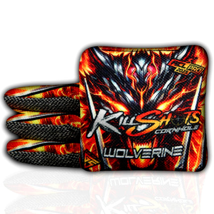 Killshots Cornhole | Wolverine Series | Limited Designs | 2025 ACL Pro Cornhole Bags