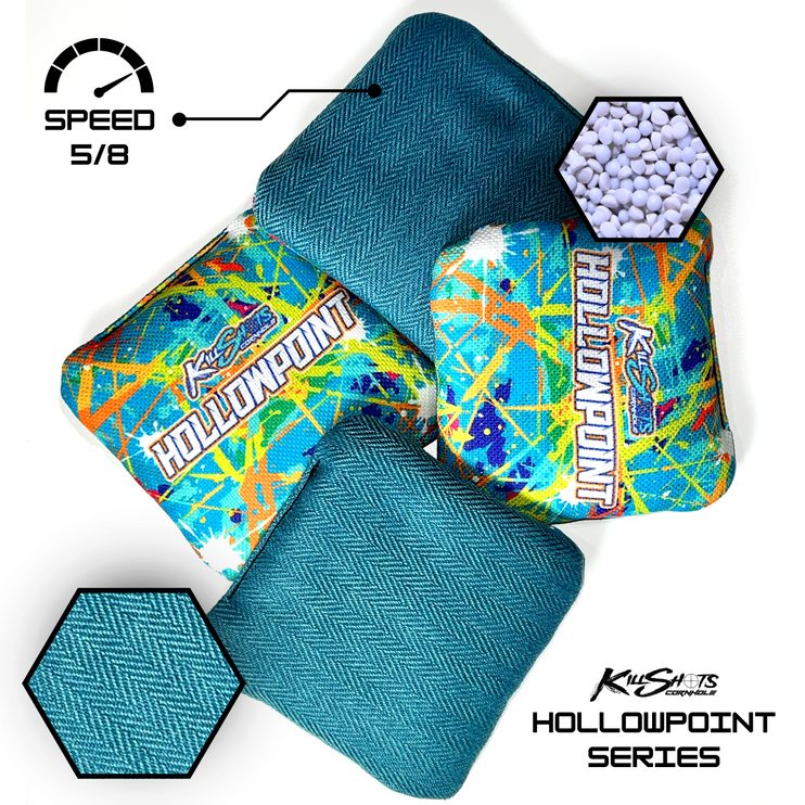Killshots Cornhole | Hollowpoint Series | Premium Cornhole Bags | Launch Edition | Doorbuster Deal