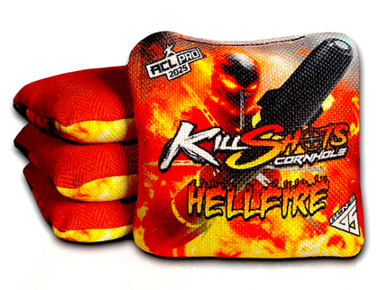 Killshots Cornhole | Hellfire Series | Limited Edition | 2025 ACL Pro Cornhole Bags