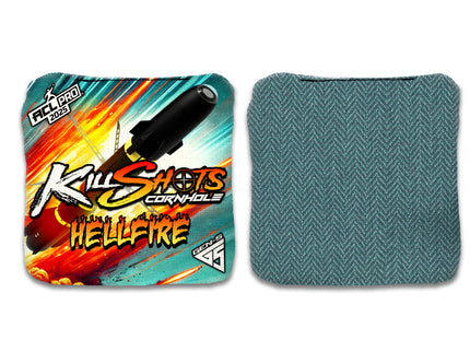 Killshots Cornhole | Hellfire Series | Limited Edition | 2025 ACL Pro Cornhole Bags