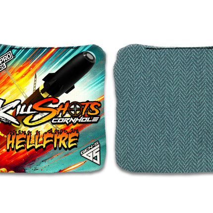 Killshots Cornhole | Hellfire Series | Limited Edition | 2025 ACL Pro Cornhole Bags