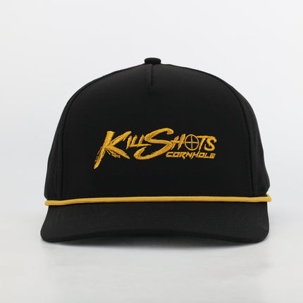 Killshots Cornhole 5 Panel Snap-Back Rope Hat