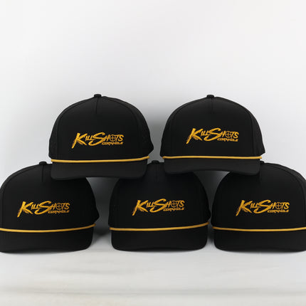 Killshots Cornhole 5 Panel Snap-Back Rope Hat