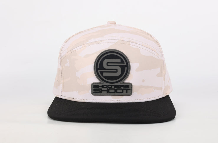 Killshots Cornhole 7 Panel Flat-Bill Snap-Back "Tactical" Hat - Camo