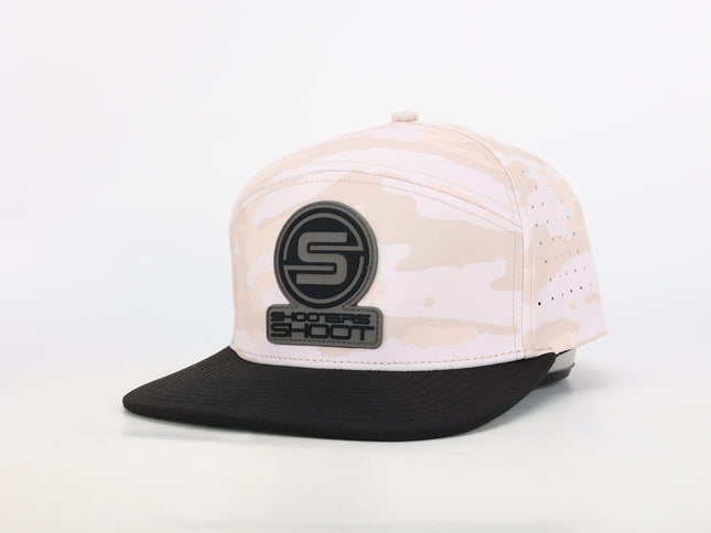 Killshots Cornhole 7 Panel Flat-Bill Snap-Back "Tactical" Hat - Camo