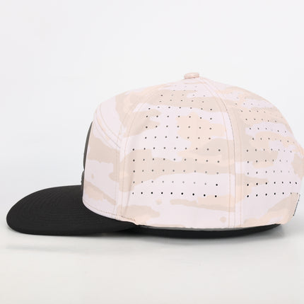 Killshots Cornhole 7 Panel Flat-Bill Snap-Back "Tactical" Hat - Camo