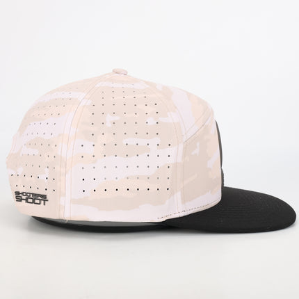 Killshots Cornhole 7 Panel Flat-Bill Snap-Back "Tactical" Hat - Camo