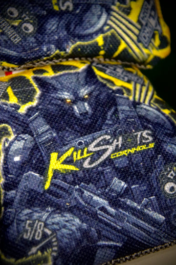 Killshots Cornhole | Wolverine Series | Limited "Weaponized"  | 2024 ACL Pro Cornhole Bags
