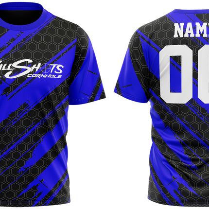 Killshots Cornhole Sublimated Premium Sports Jersey - "Honeycomb"