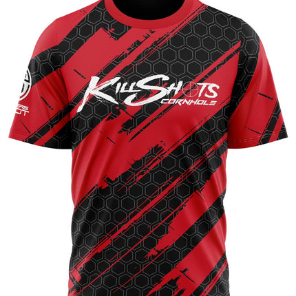 Killshots Cornhole Sublimated Premium Sports Jersey - "Honeycomb"