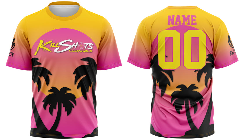 Killshots Cornhole Sublimated Premium Sports Jersey - "Throwdown Edition"