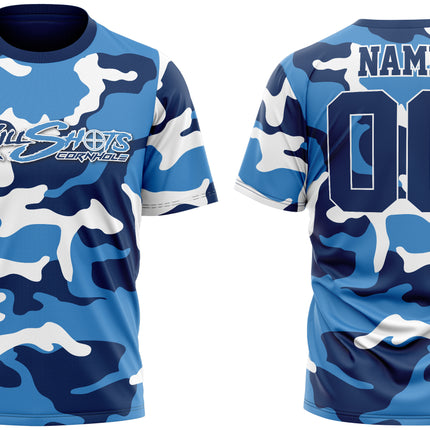 Killshots Cornhole Sublimated Premium Sports Jersey - "Camo"