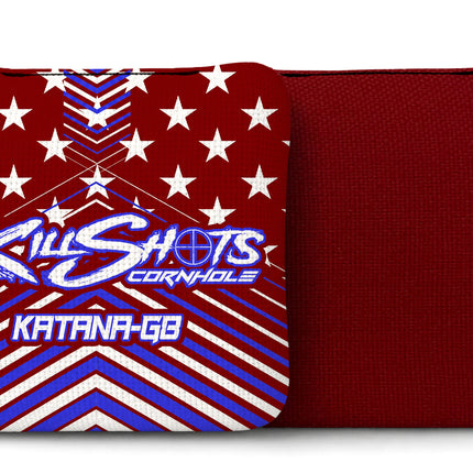 Killshots Cornhole | Katana-G8 Series | Tournament Cornhole Bags | Limited Edition Designs