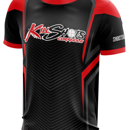 Killshots Cornhole Premium Sports Jersey | Jersey Guy Collab - Pro Black