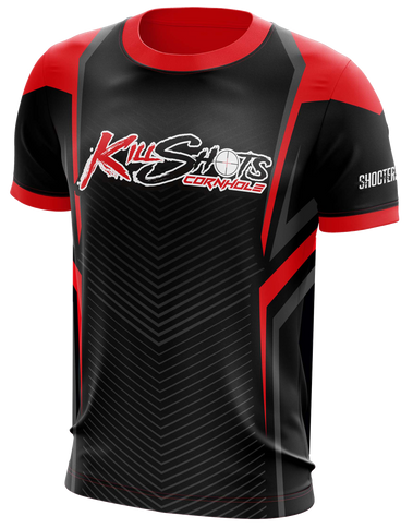 Killshots Cornhole Premium Sports Jersey | Jersey Guy Collab - Pro Black