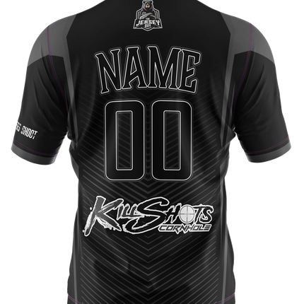 Killshots Cornhole Premium Sports Jersey | Jersey Guy Collab - Pro Blackout