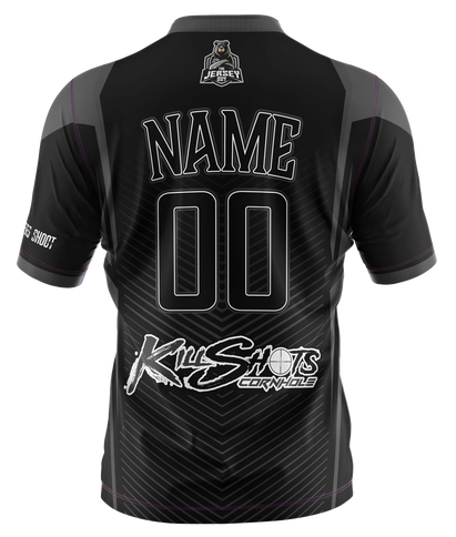 Killshots Cornhole Premium Sports Jersey | Jersey Guy Collab - Pro Blackout