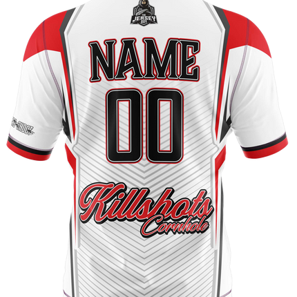 Killshots Cornhole Premium Sports Jersey | Jersey Guy Collab - Pro White