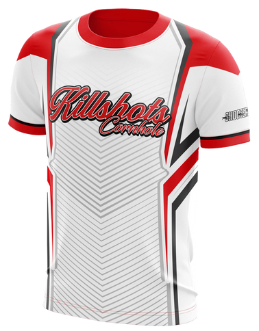 Killshots Cornhole Premium Sports Jersey | Jersey Guy Collab - Pro White