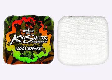 Killshots Cornhole | Wolverine Series | Limited 420 Pack | 2024 ACL Pro Cornhole Bags