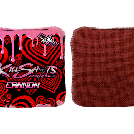 Killshots Cornhole | Cannon Series | Limited Designs | 2025 ACL Pro Cornhole Bags