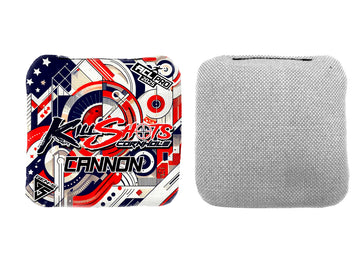 Killshots Cornhole | Cannon Series | Limited Designs | 2025 ACL Pro Cornhole Bags