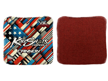 Killshots Cornhole | Cannon Series | Limited Designs | 2025 ACL Pro Cornhole Bags