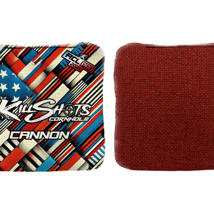 Killshots Cornhole | Cannon Series | Limited Designs | 2025 ACL Pro Cornhole Bags