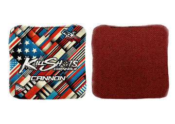 Killshots Cornhole | Cannon Series | Limited Designs | 2025 ACL Pro Cornhole Bags