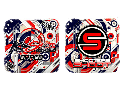 Killshots Cornhole | Draco Series | Limited Designs | 2025 ACL Pro Cornhole Bags