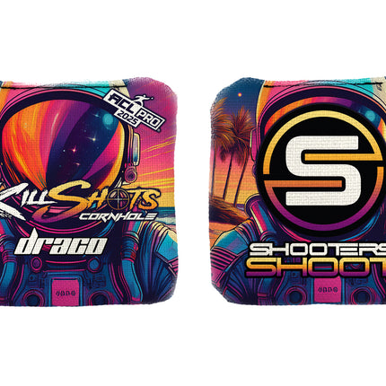 Killshots Cornhole | Draco Series | Limited Designs | 2025 ACL Pro Cornhole Bags