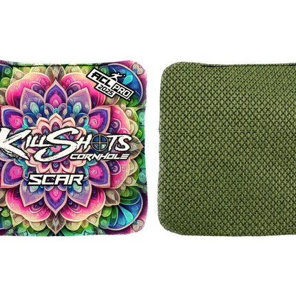 Killshots Cornhole | Scar-H Series | Limited Designs | 2025 ACL Pro Cornhole Bags