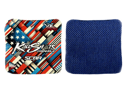 Killshots Cornhole | Scar-H Series | Limited Designs | 2025 ACL Pro Cornhole Bags