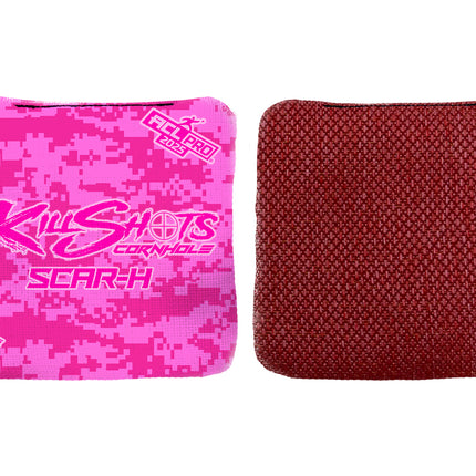 Killshots Cornhole | Scar-H Series | Limited Designs | 2025 ACL Pro Cornhole Bags