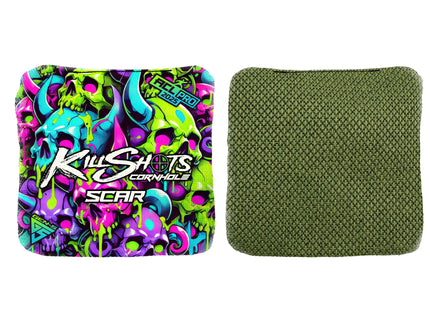 Killshots Cornhole | Scar-H Series | Limited Designs | 2025 ACL Pro Cornhole Bags