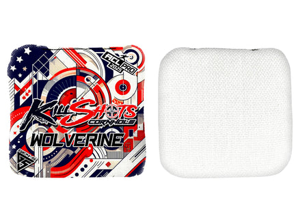 Killshots Cornhole | Wolverine Series | Limited Designs | 2025 ACL Pro Cornhole Bags