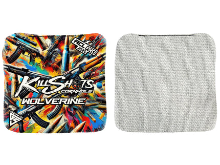 Killshots Cornhole | Wolverine Series | Limited Designs | 2025 ACL Pro Cornhole Bags