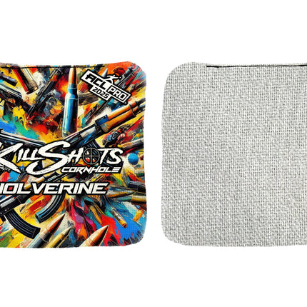 Killshots Cornhole | Wolverine Series | Limited Designs | 2025 ACL Pro Cornhole Bags