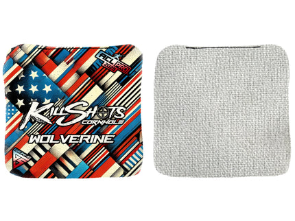 Killshots Cornhole | Wolverine Series | Limited Designs | 2025 ACL Pro Cornhole Bags